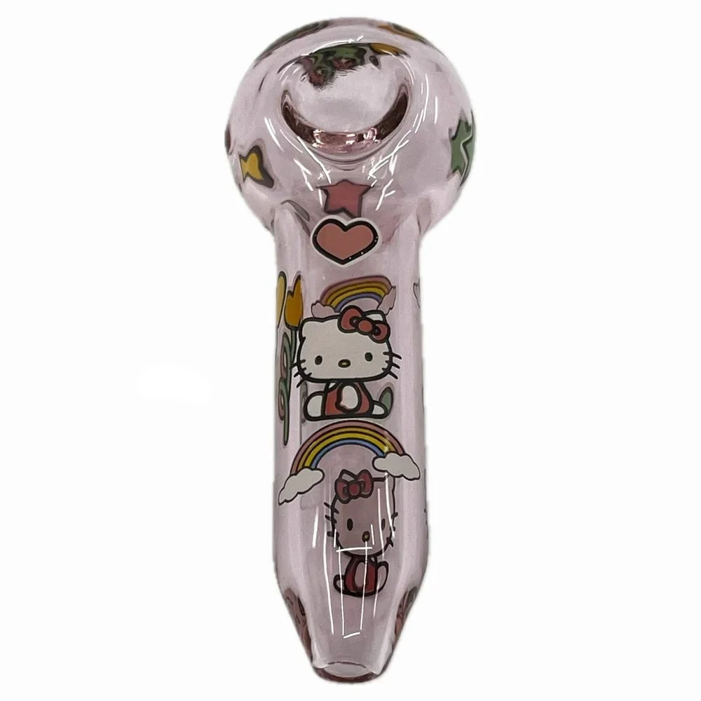 Glass Hello Kitty Pipe