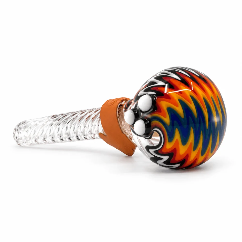 Colorful Wig-Wag Spoon Pipe