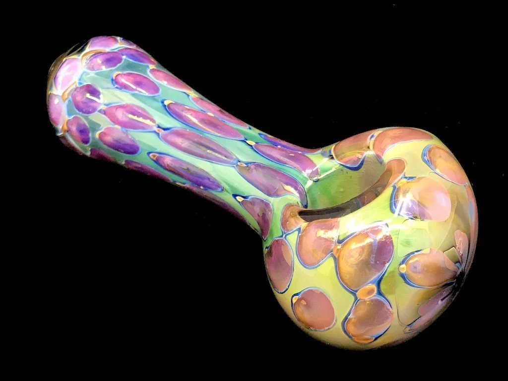 Honeycomb Gold & Silver Pipe