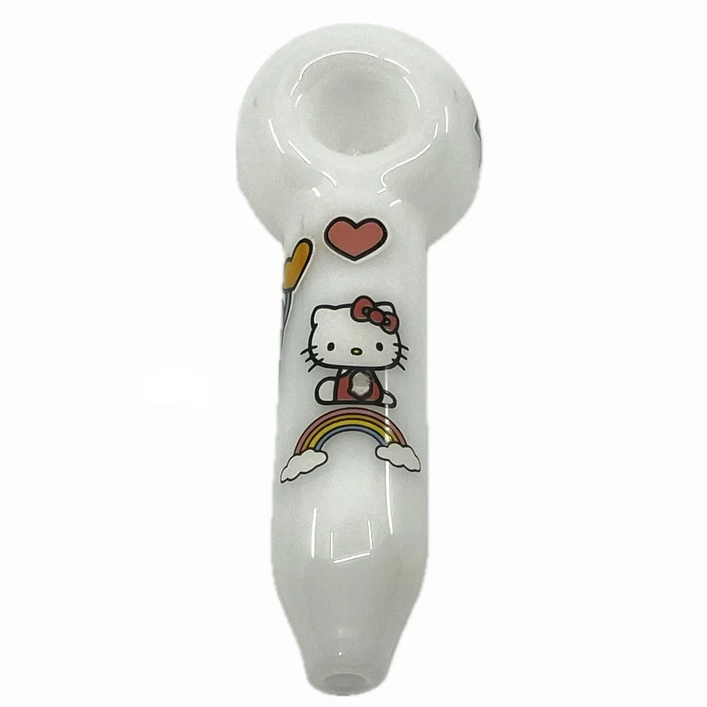Glass Hello Kitty Pipe