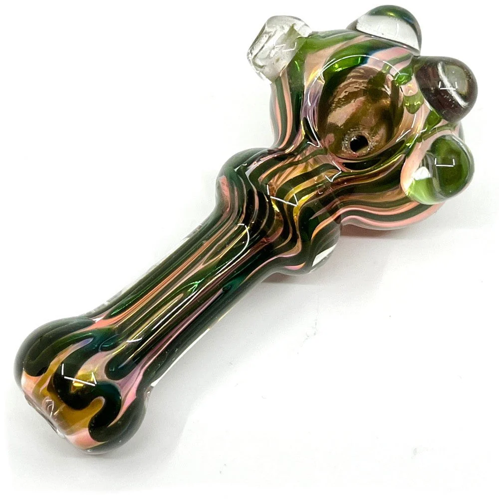Color Changing Gold Glass Pipe